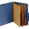 Pendaflex 3-Divider Letter Recycled Classification Folder - Dark Blue - Case of 10 - 2 of 2