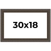 PosterPalooza | Museum Brown Picture Frame - UV Acrylic, Backing Board, Hanging Hardware Included - 2 of 4