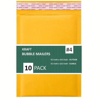 9.50" X 14.50" Multipurpose - Flap Jiffy Mailer Padded Mailers #4 Kraft 