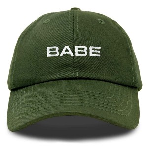 Dalix Babe Embroidered Cotton Baseball Cap Adjustable Dad Hat Womens - 1 of 4