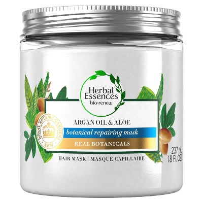 Herbal Essences bio:renew Sulfate Free Repairing Hair Mask with Argan Oil &#38; Aloe - 8 fl oz