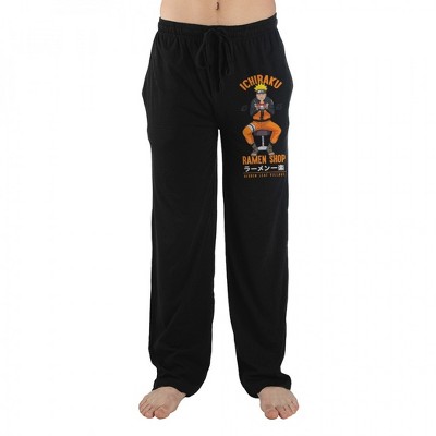Mens Naruto Ichiraku Ra Shop Pajama Sleep Pants