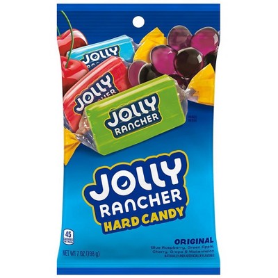 Jolly Rancher Hard Candy, Bag Original Fruit (Packaging May Vary) 7.0 oz