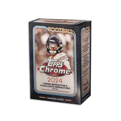 2024 Topps Chrome Football Trading Card Value Box