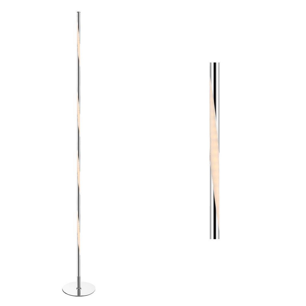 Photos - Floodlight / Street Light JONATHAN Y 63.75" Pilar Floor Lamp (Includes Energy Efficient Light Bulb)