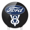Ford Vintage V8 Logo Acrylic Cake Topper - 3 of 4