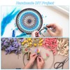 Unique Bargains Metal DIY Macrame Craft Activity Kits Dream Catcher Rings - 4 of 4