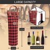 OPUX Wine Bag Single Bottle Carrier Tote, Insulated Thermal Padded Portable Carry Case Travel Cooler Picnic Beach Gift - 3 of 4