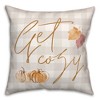Creative Products Get Cozy Check 18 x 18 Indoor / Outdoor Pillow - 2 of 3