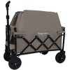 Grungis Expandable Dual-Layer Shopping Cart,Lightweight Grocery Cart with 100% Extra Space,Utility Cart for Camping,Shopping,Sports,Gardening - 2 of 4