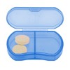 Unique Bargains 2 Grid Portable Mini Pill Case 1 Pc - 2 of 4