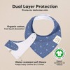 8pk Organic Baby Bandana Bibs, Baby Drool Bibs for Baby Boy, Girl, Baby Bibs for Infant, Newborn - 2 of 4