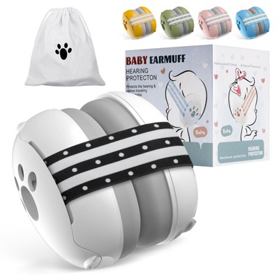 Image of BabyBond Baby Ear Protection Noise Cancelling Headphones For Babies For 3 Months To 2 Years (White)