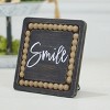 VIP Wood 8 in. Black Smile Sign - 2 of 4