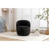 CAVINAS Swivel Accent Chair Modern Chenille Barrel Chair with Round Swivel Base and Ergonomic Backrest, Comfy Armchair for Living Room - 2 of 4
