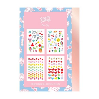 Color Me Courtney for Blue Sky 668ct Sticker Book_6