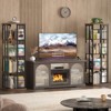 Aheaplus Rotating Bookshelf, Corner Bookshelf - 2 of 4