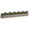 vidaXL Gabion Raised Garden Bed - Galvanized Iron Rustproof Outdoor Flower Pot - 236.2" x 39.4" x 19.7" - Sturdy and Weather-Resistant - 3 of 4