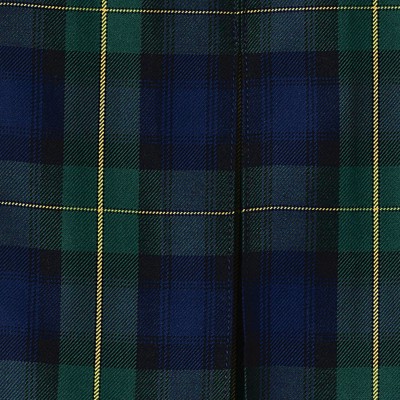 hunter/classic navy plaid