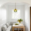 Parrot Uncle 6" Modern 1-Light Brass Pendant Ceiling Light - 3 of 4