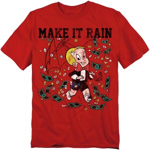 Richie Rich Make It Rain Adult T-Shirt - 1 of 4