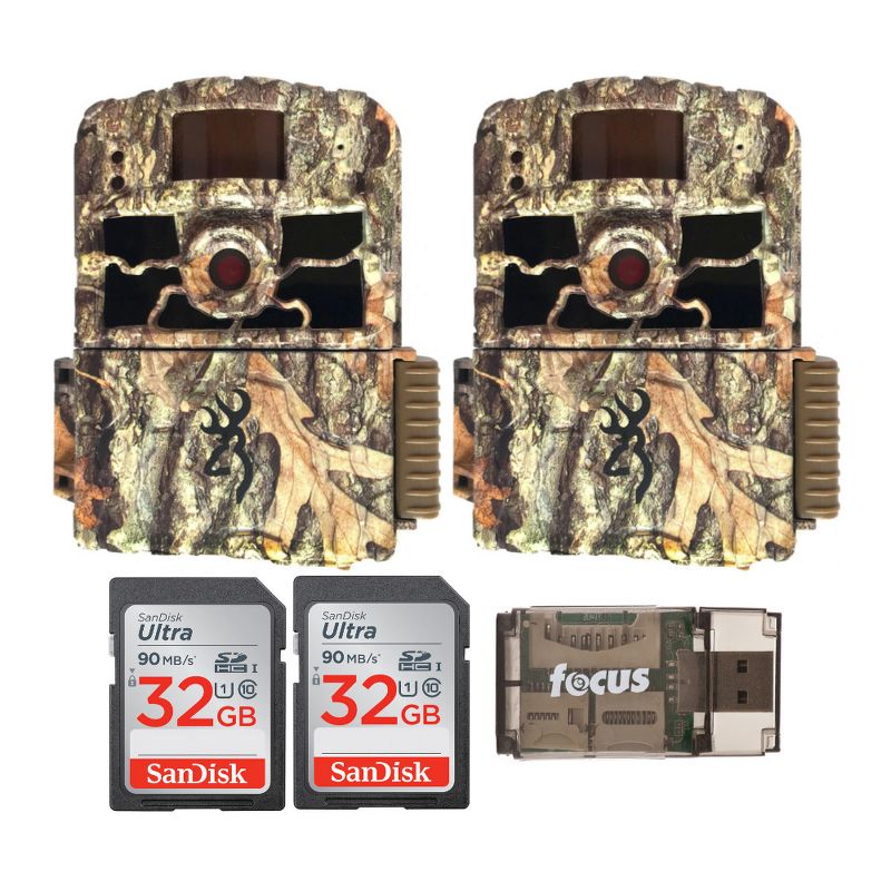 Browning 18MP Dark OPS HD Max Trail Camera (2-Pack) with Acessory Bundle, 1 of 4