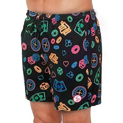 Мужские брюки UZZI Amphibious Gear Men's Vegas Swim Trunks | Black Medium