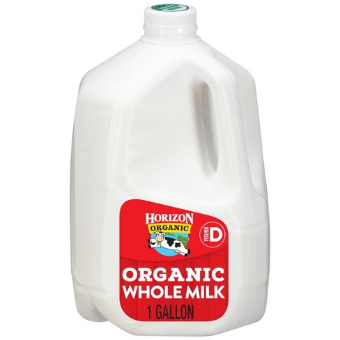 Horizon Organic Vitamin D Whole Organic Milk Half Gallon - Water