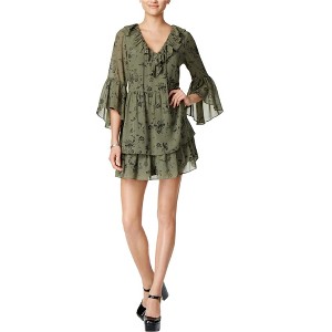 Kensie Womens Flounce Floral A-line Dress - 1 of 1