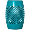 Outsunny Steel Patio End Table, Round Side Table with Hollow Drum Design, Accent Table for Outdoor and Indoor Use - 4 of 4