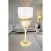 Classic Touch Set of Water Glasses with Gold Ombre Design, 14 oz - 4 of 4