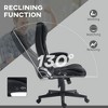 Resenkos Computer Desk Chair, 6 Point Vibrating Massage Office Chair With Heat, Linen High Back Massage Desk Chair, Black - 3 of 4
