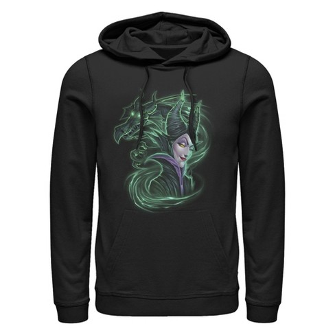 Men's Sleeping Beauty Maleficent Dragon Swirl Pull Over Hoodie - image 1 of 4