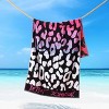 Betseyville Betsey Johnson Ombre Leopard Beach Towel Pink - 2 of 4