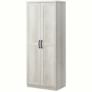 NicBex Buffet Cabinet with Storage 63" Freestanding Kitchen Pantry Floor Sideboard Cabinet with 5-tier Shelving and Adjustable Shelves - 1 of 4