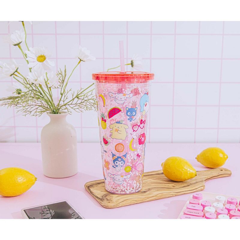 Silver Buffalo Sanrio Hello Kitty and Friends Icons Confetti Carnival Cup | Holds 32 Ounces, 4 of 10