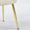 CAVINAS Modern Velvet Dining Chairs (Set of 2) with Gold Metal Leg,Accent Armchairs for Dining Room, Living Room - 4 of 4