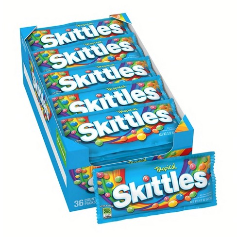 Skittles Bite Size Tropical Gardens - 36ct : Target