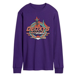 Men's - Pokémon - Deoxys Racing Long Sleeve Graphic T-Shirt - 1 of 2