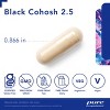 Pure Encapsulations Black Cohosh 2.5 - Hypoallergenic Supplement to Offer Support During Menopause* - 120 Capsules - 3 of 4