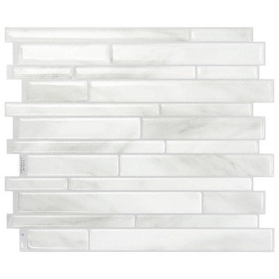Smart Tiles Milano Massa 4pk Peel and Stick 3D Backsplash