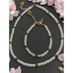Michelle Marie Boutique's Pearl & Birthstone Color Crystal Jewelry Sets - 1 of 4