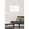 Trends International LINE AND BRUSH - Continuous Line Sunglasses Unframed Wall Poster Prints - 2 of 4