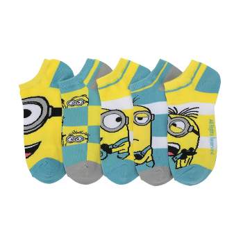Minions Adult Ankle Socks 5-Pack