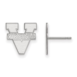 Black Bow Jewelry Sterling Silver Virginia Wahoos NCAA Post Earrings - 1 of 3