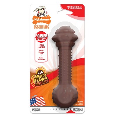 Nylabone Beef Flavor Barbell Power Chew M Target Inventory