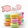 Big Dot of Happiness Rose Gold Grad - DIY Shaped 2025 Graduation Party Cut-Outs - 24 Count - 3 of 4