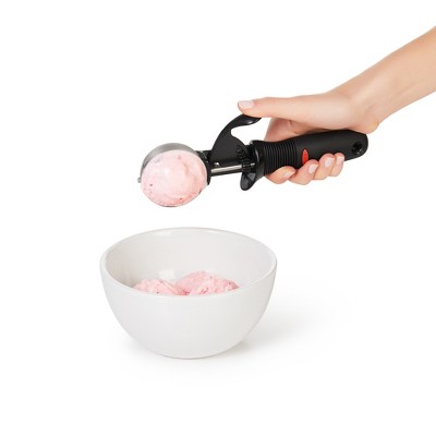 Stainless Steel Ice Cream Scoop with Non-slip Grip