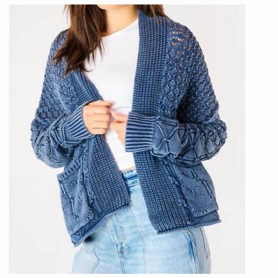 Women's Relaxed Fit Open Front Cardigan - Dex