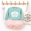 The Juniper Shop Hello Pumpkin Face Toddler Graphic Sweatshirt - 2 of 3